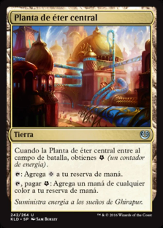 Planta de éter central (Kaladesh) - Magic: The Gathering in TCG Land