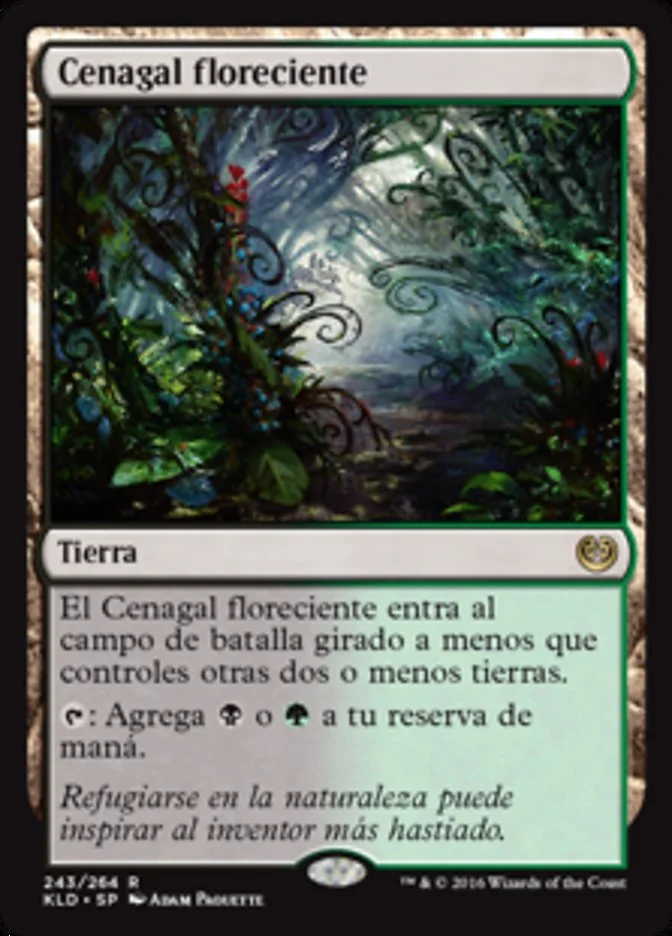 Cenagal floreciente (Kaladesh) - Magic: The Gathering in TCG Land