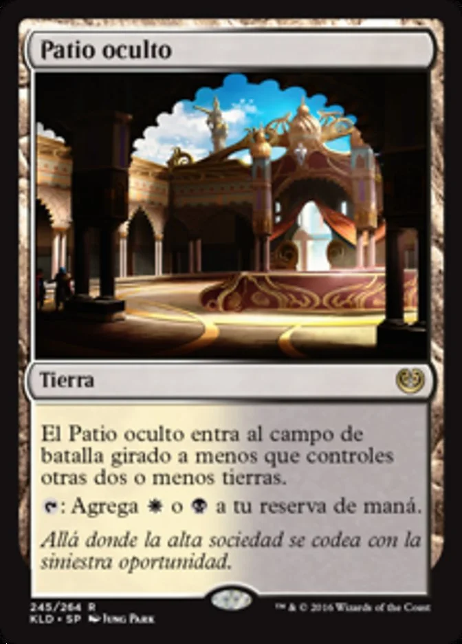 Patio oculto (Kaladesh) - Magic: The Gathering in TCG Land