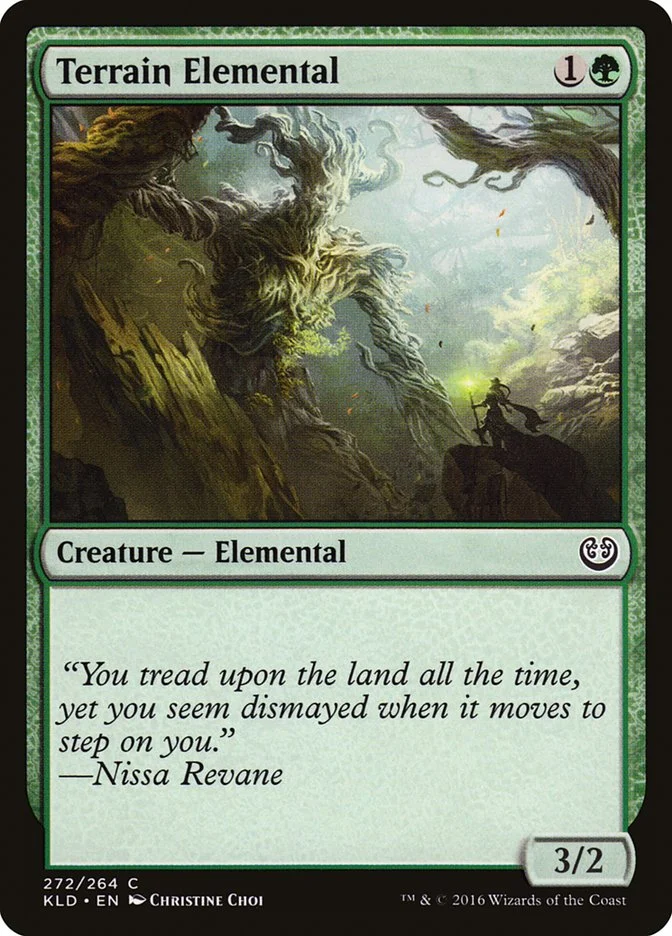 Terrain Elemental (Kaladesh) - Magic: The Gathering in TCG Land