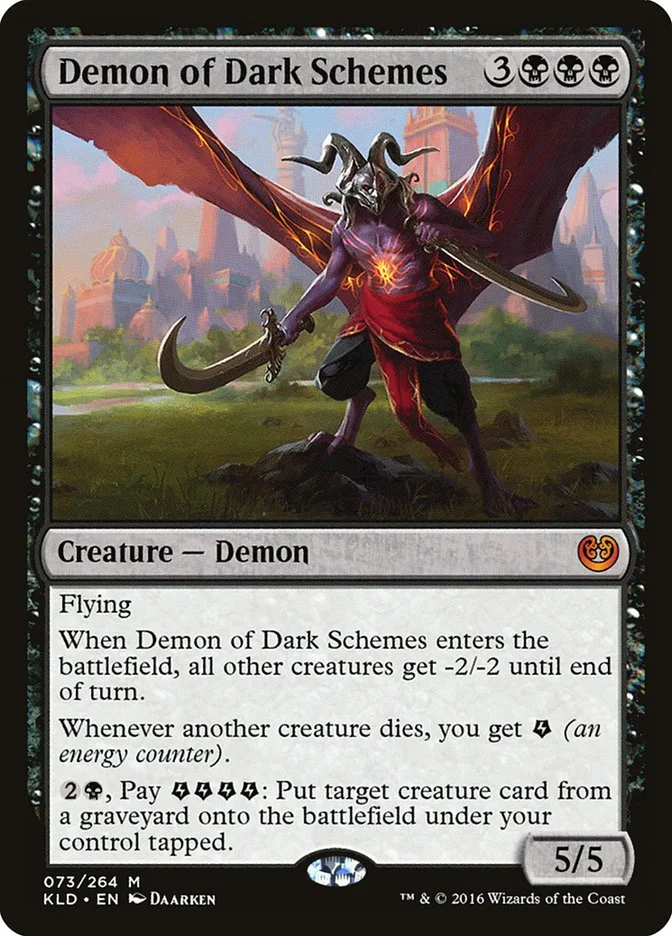 Demon of Dark Schemes (Kaladesh) - Magic: The Gathering in TCG Land