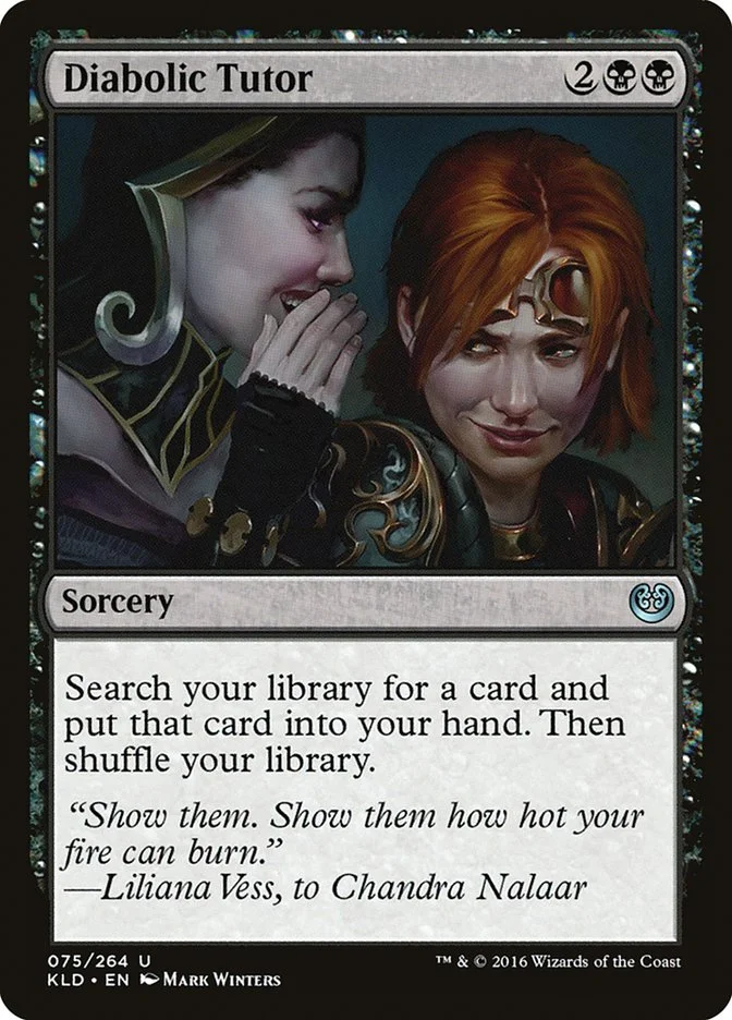 Diabolic Tutor (Kaladesh) - Magic: The Gathering in TCG Land