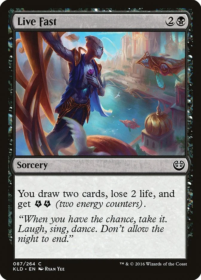 Live Fast (Kaladesh) - Magic: The Gathering in TCG Land