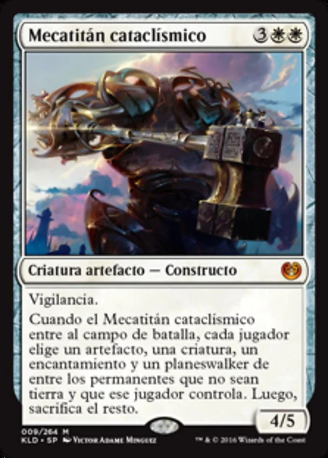Mecatitán cataclísmico (Kaladesh) - Magic: The Gathering in TCG Land México