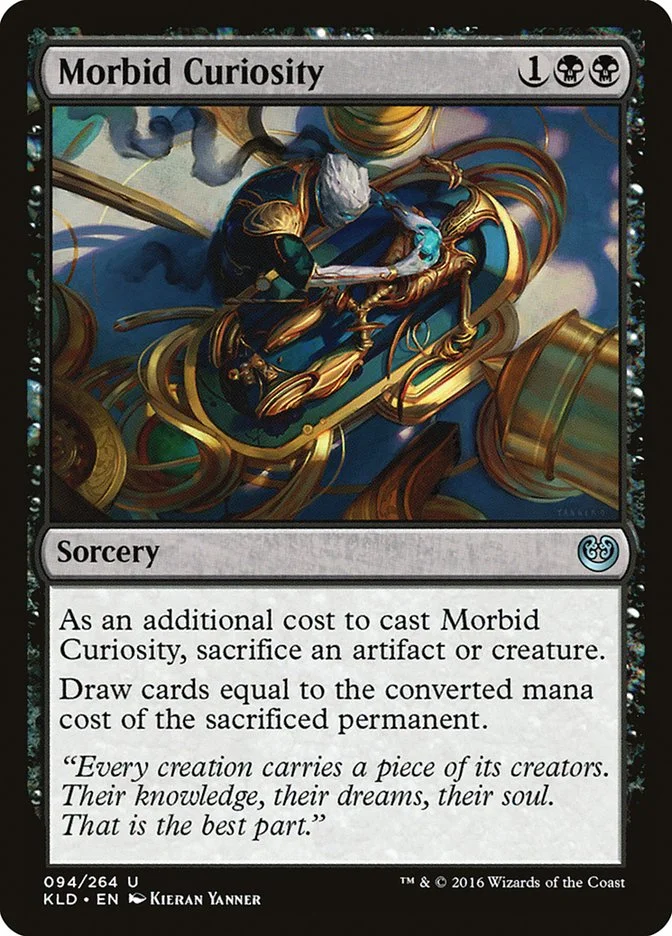 Morbid Curiosity (Kaladesh) - Magic: The Gathering in TCG Land