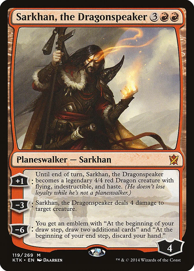 Sarkhan, the Dragonspeaker (Khans of Tarkir) - Magic: The Gathering in TCG Land