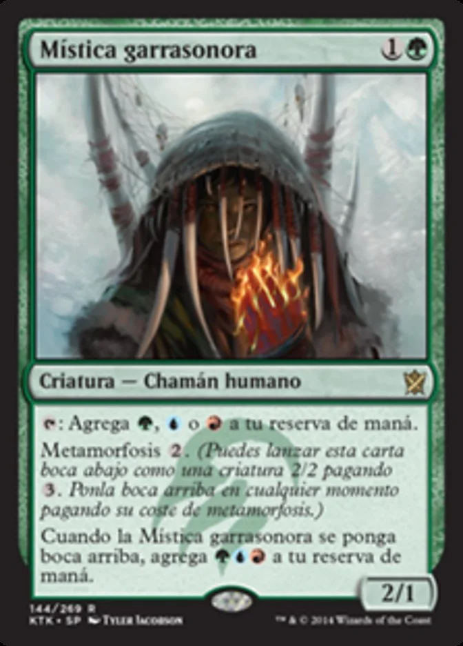 Mística garrasonora (Khans of Tarkir) - Magic: The Gathering in TCG Land México