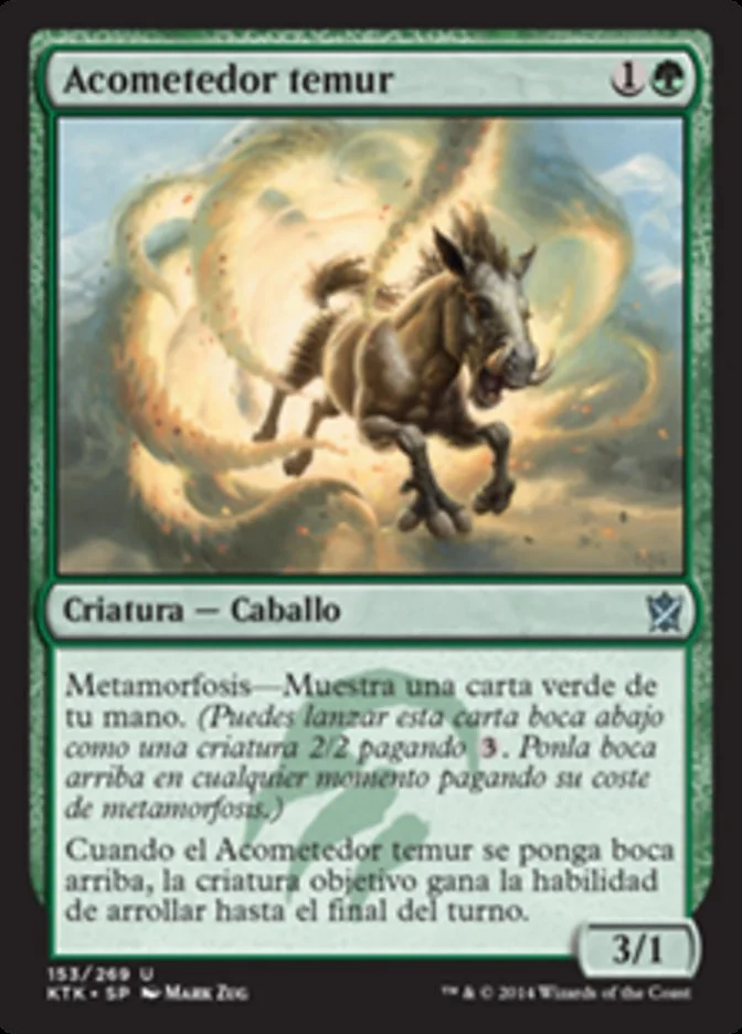 Acometedor temur (Khans of Tarkir) - Magic: The Gathering in TCG Land