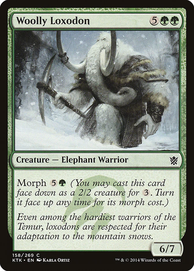 Woolly Loxodon (Khans of Tarkir) - Magic: The Gathering in TCG Land