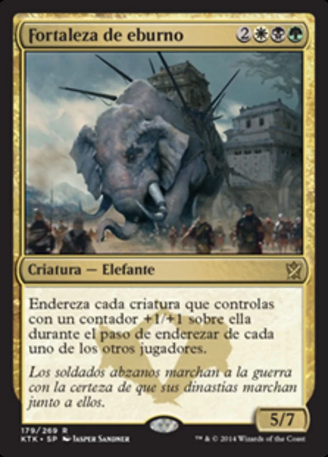 Fortaleza de eburno (Khans of Tarkir) - Magic: The Gathering in TCG Land