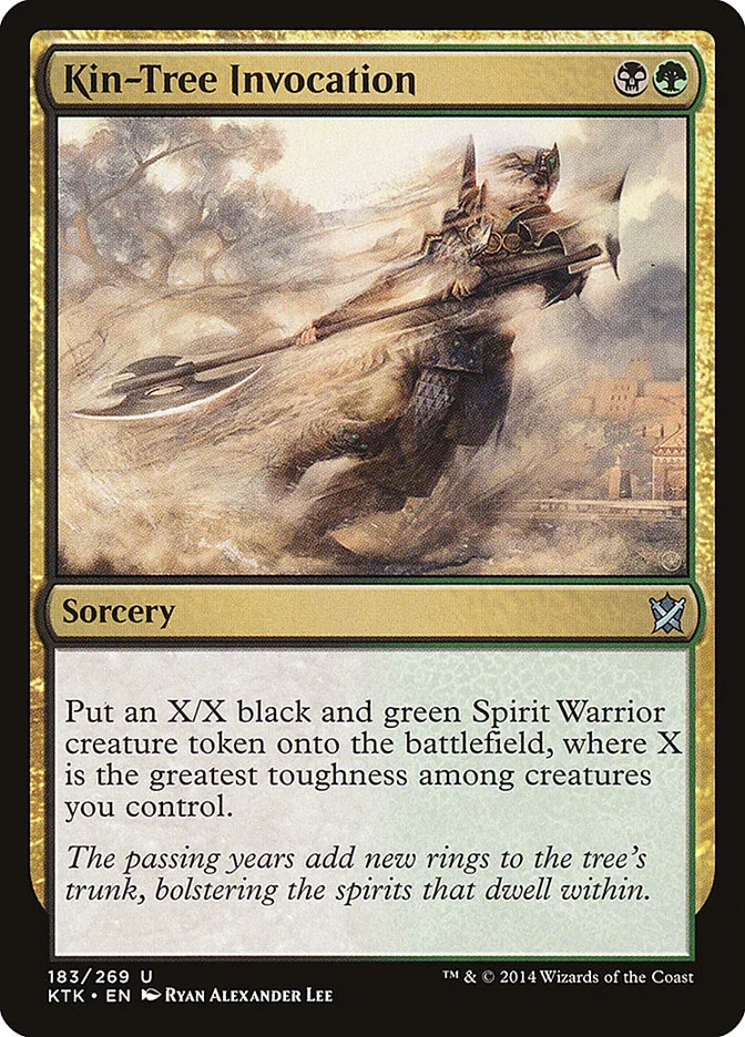 Kin-Tree Invocation (Khans of Tarkir) - Magic: The Gathering in TCG Land