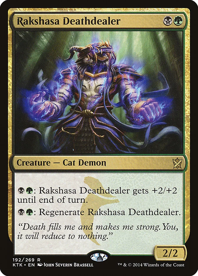 Rakshasa Deathdealer (Khans of Tarkir) - Magic: The Gathering in TCG Land