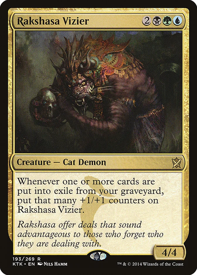 Rakshasa Vizier (Khans of Tarkir) - Magic: The Gathering in TCG Land
