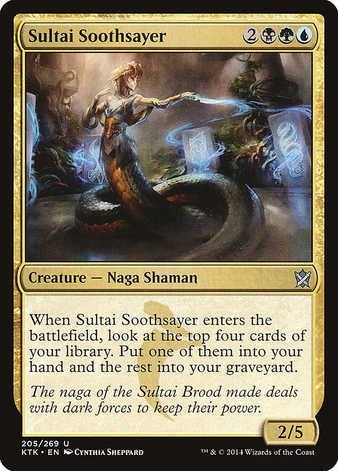 Sultai Soothsayer (Khans of Tarkir) - Magic: The Gathering in TCG Land