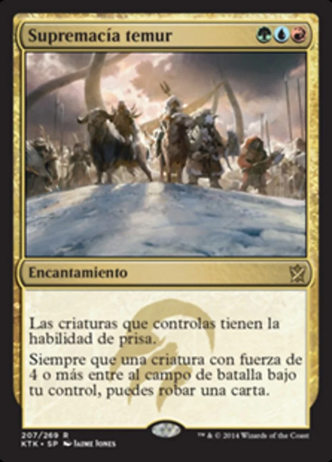 Supremacía temur (Khans of Tarkir) - Magic: The Gathering in TCG Land