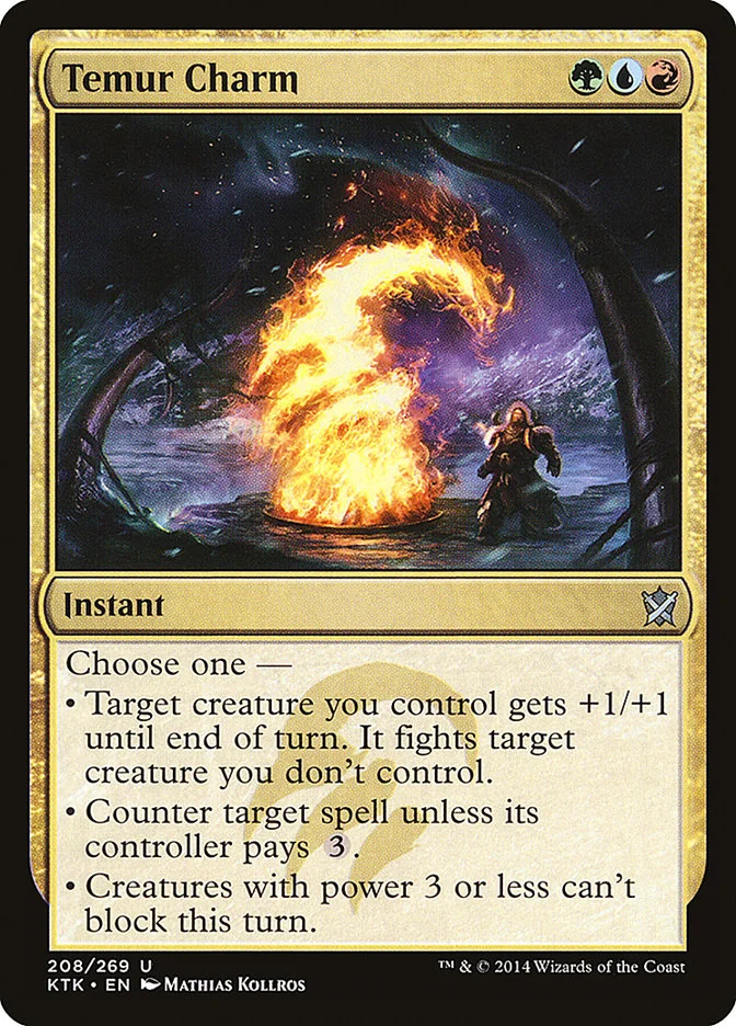 Temur Charm (Khans of Tarkir) - Magic: The Gathering in TCG Land