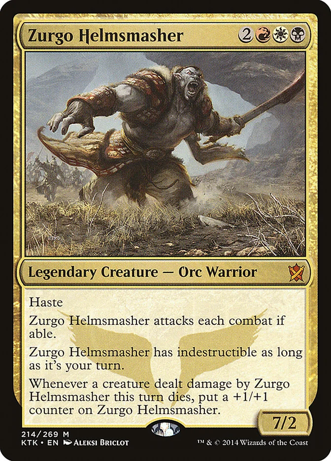 Zurgo Helmsmasher (Khans of Tarkir) - Magic: The Gathering in TCG Land México