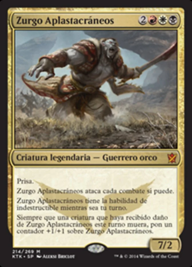 Zurgo Aplastacráneos (Khans of Tarkir) - Magic: The Gathering in TCG Land