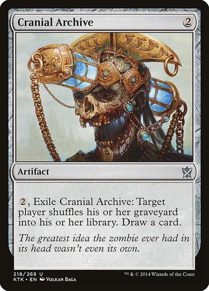 Cranial Archive (Khans of Tarkir) - Magic: The Gathering in TCG Land