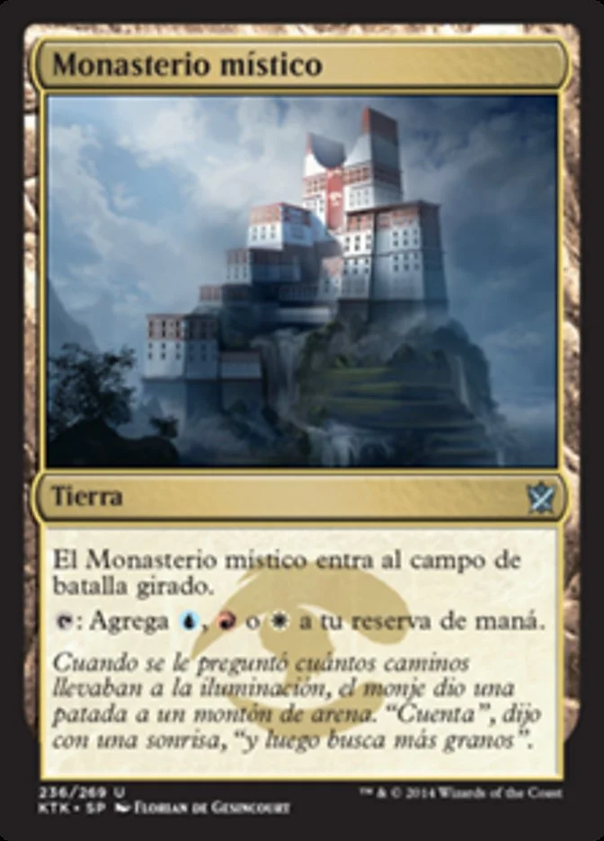 Monasterio místico (Khans of Tarkir) - Magic: The Gathering in TCG Land