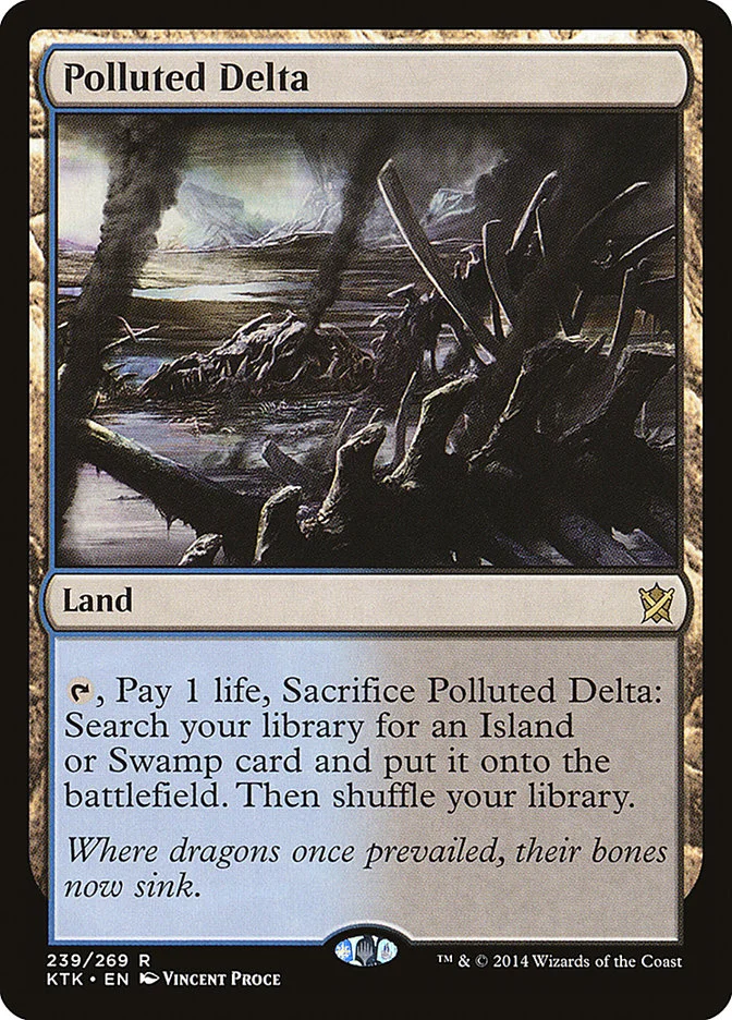 Polluted Delta (Khans of Tarkir) - Magic: The Gathering in TCG Land