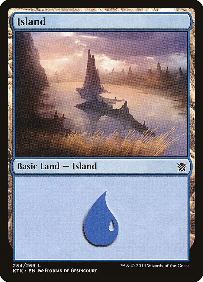 Island (Khans of Tarkir) - Magic: The Gathering in TCG Land