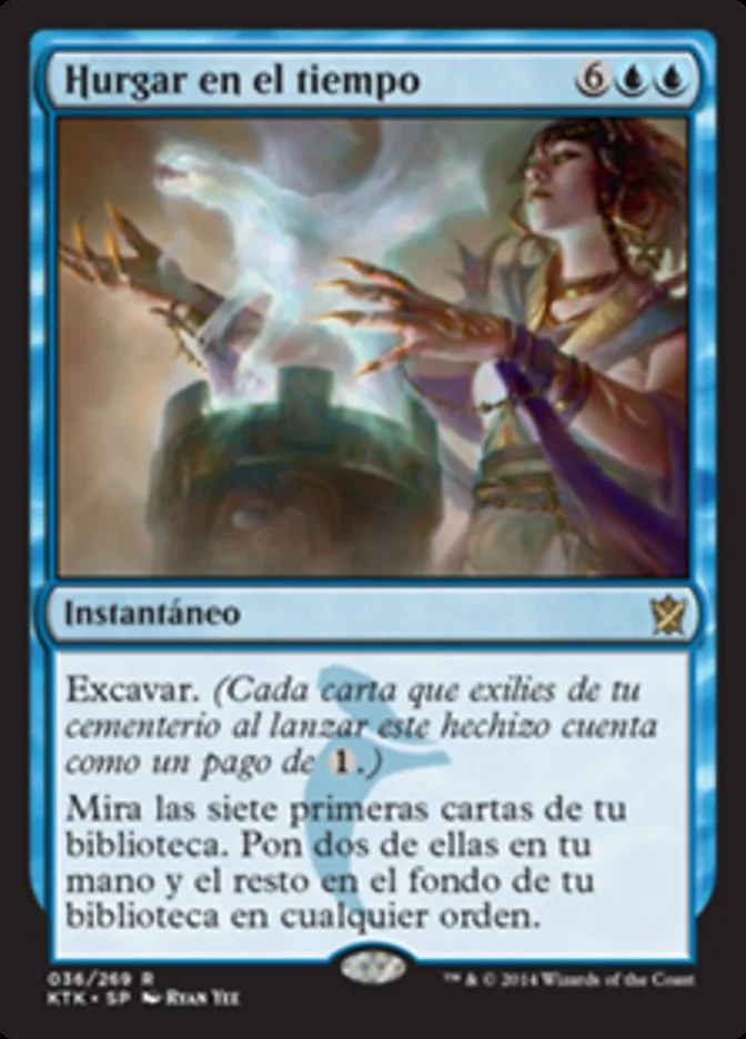 Hurgar en el tiempo (Khans of Tarkir) - Magic: The Gathering in TCG Land México