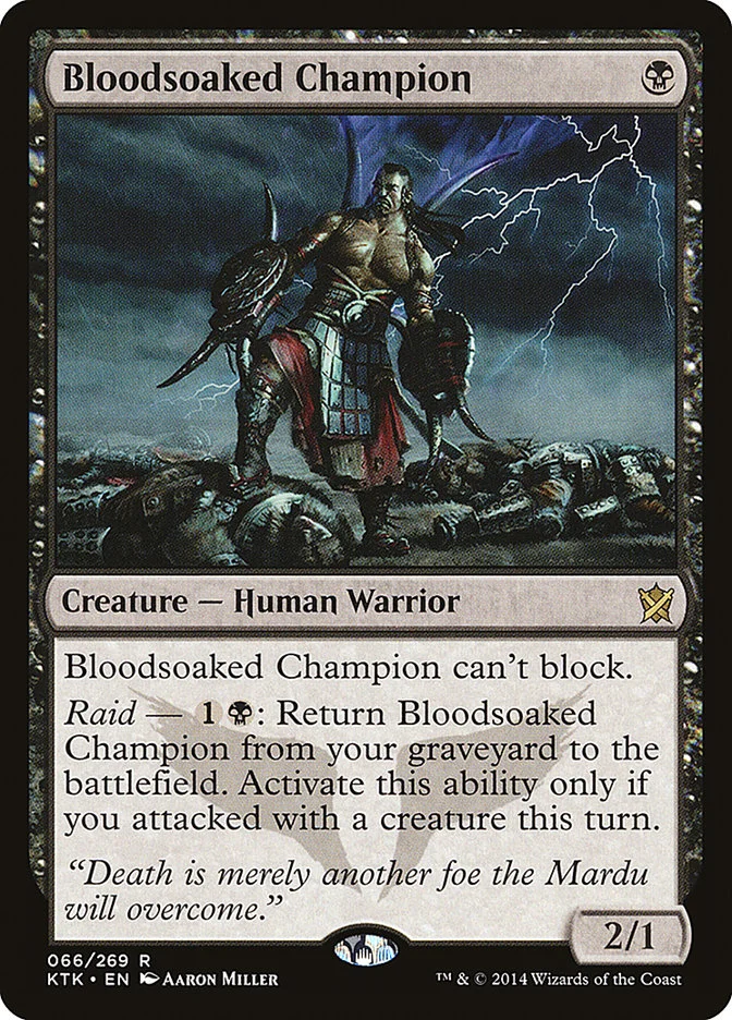 Bloodsoaked Champion (Khans of Tarkir) - Magic: The Gathering in TCG Land