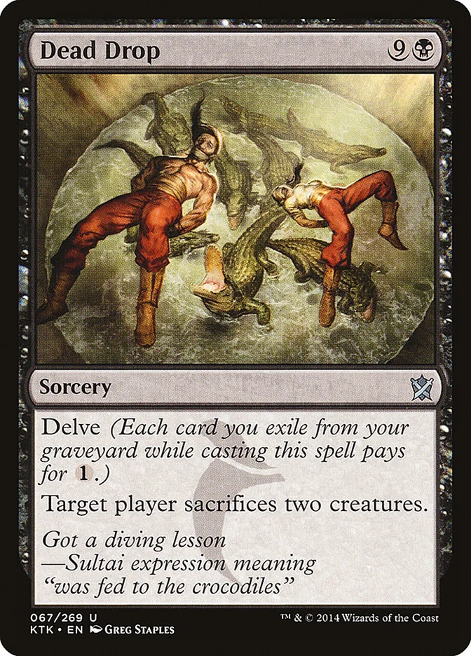 Dead Drop (Khans of Tarkir) - Magic: The Gathering in TCG Land