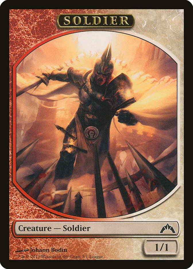 Soldier (League Tokens 2013) - Magic: The Gathering in TCG Land
