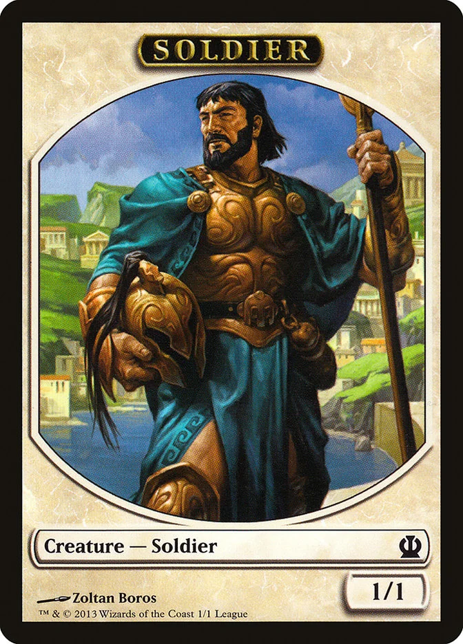 Soldier (League Tokens 2013) - Magic: The Gathering in TCG Land
