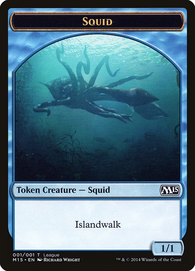Squid (League Tokens 2014) - Magic: The Gathering in TCG Land