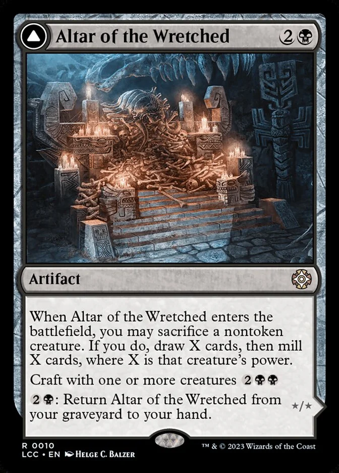 Altar of the Wretched (The Lost Caverns of Ixalan Commander) - Magic: The Gathering in TCG Land