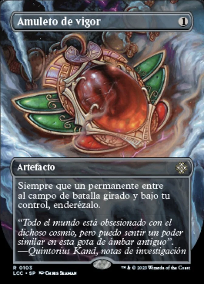 Amuleto de vigor (The Lost Caverns of Ixalan Commander) - Magic: The Gathering in TCG Land