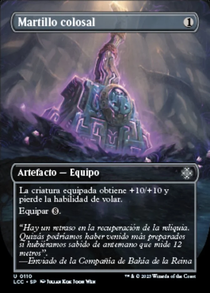 Martillo colosal (The Lost Caverns of Ixalan Commander) - Magic: The Gathering in TCG Land