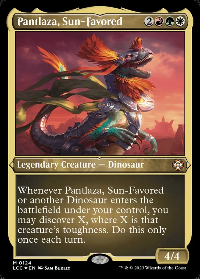 Pantlaza, Sun-Favored (The Lost Caverns of Ixalan Commander) - Magic: The Gathering in TCG Land México