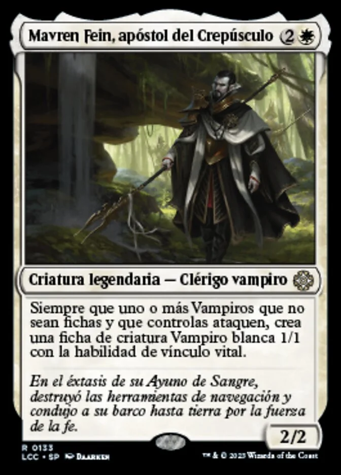 Mavren Fein, apóstol del Crepúsculo (The Lost Caverns of Ixalan Commander) - Magic: The Gathering in TCG Land