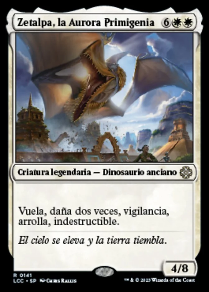 Zetalpa, la Aurora Primigenia (The Lost Caverns of Ixalan Commander) - Magic: The Gathering in TCG Land