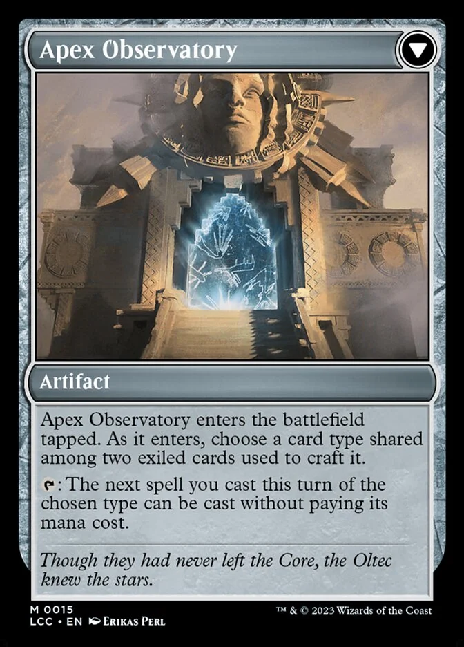 Apex Observatory (The Lost Caverns of Ixalan Commander) - Magic: The Gathering in TCG Land