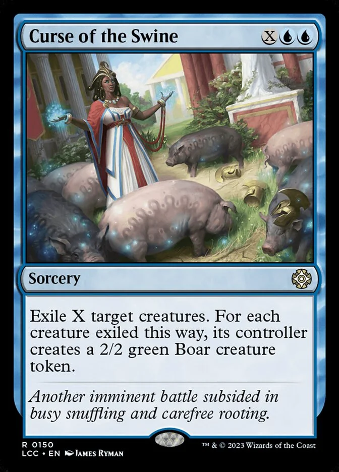 Curse of the Swine (The Lost Caverns of Ixalan Commander) - Magic: The Gathering in TCG Land