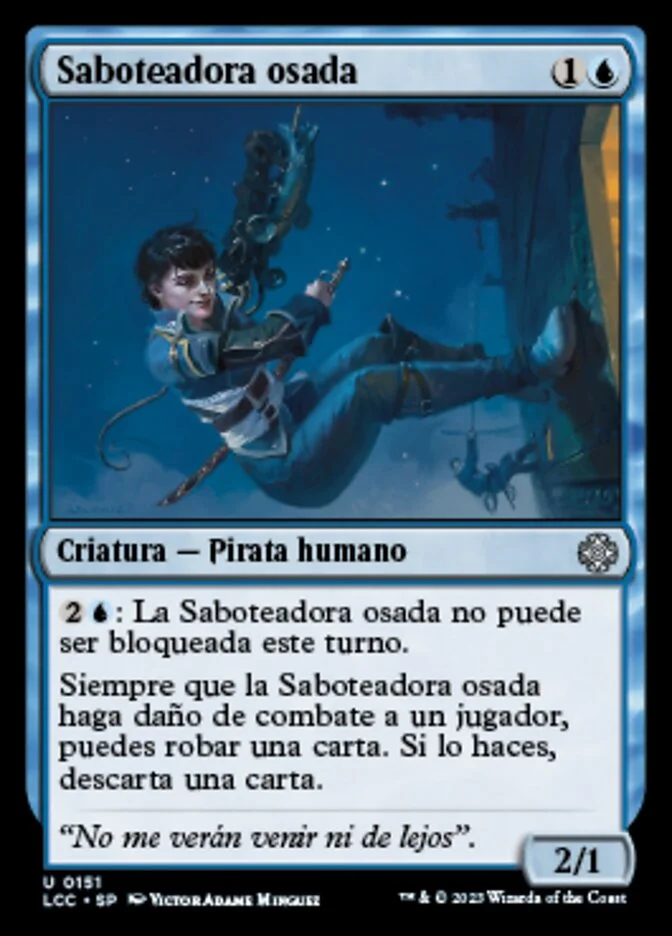 Saboteadora osada (The Lost Caverns of Ixalan Commander) - Magic: The Gathering in TCG Land México
