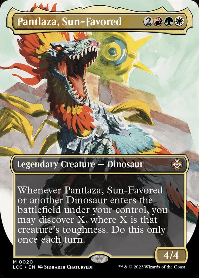 Pantlaza, Sun-Favored (The Lost Caverns of Ixalan Commander) - Magic: The Gathering in TCG Land