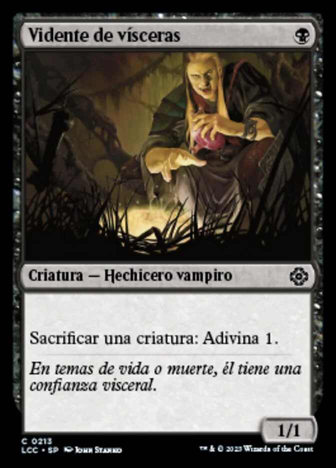 Vidente de vísceras (The Lost Caverns of Ixalan Commander) - Magic: The Gathering in TCG Land México
