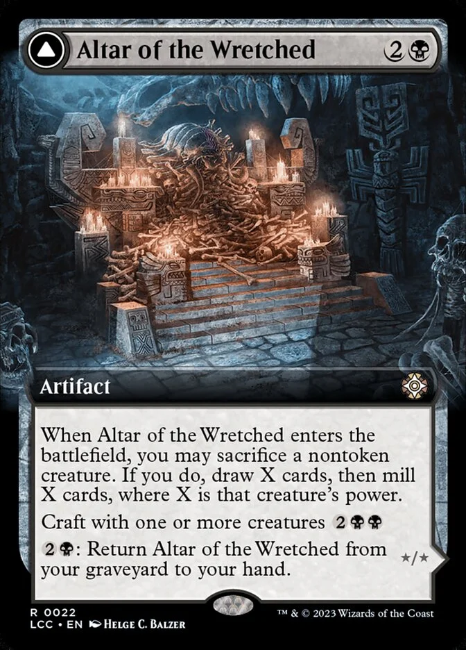 Altar of the Wretched (The Lost Caverns of Ixalan Commander) - Magic: The Gathering in TCG Land