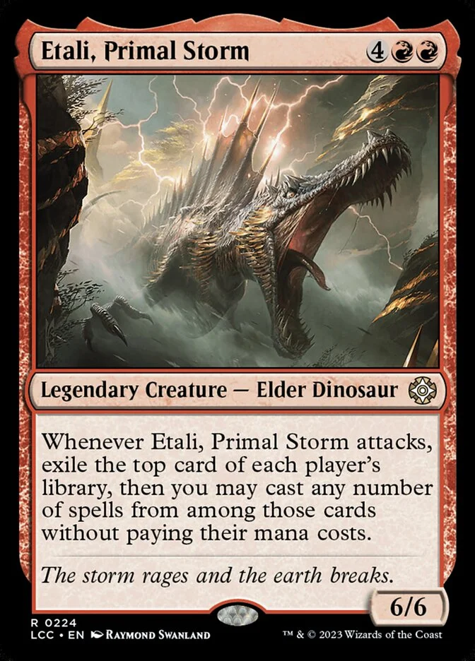 Etali, Primal Storm (The Lost Caverns of Ixalan Commander) - Magic: The Gathering in TCG Land