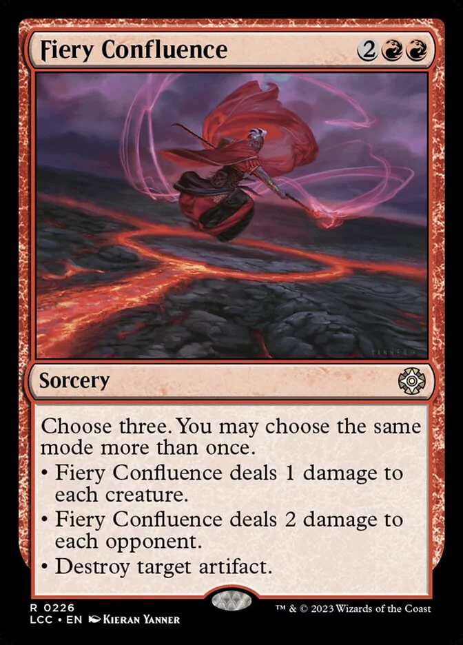 Fiery Confluence (The Lost Caverns of Ixalan Commander) - Magic: The Gathering in TCG Land