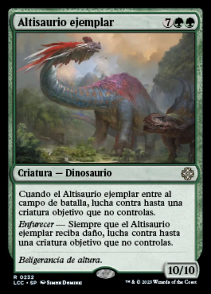 Altisaurio ejemplar (The Lost Caverns of Ixalan Commander) - Magic: The Gathering in TCG Land