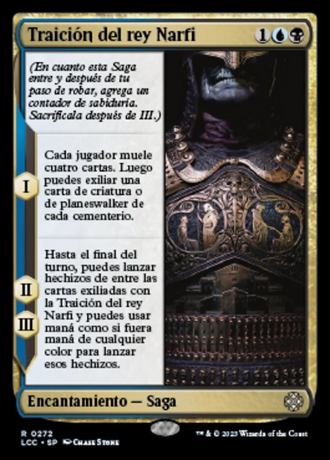 Traición del rey Narfi (The Lost Caverns of Ixalan Commander) - Magic: The Gathering in TCG Land