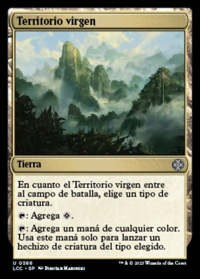 Territorio virgen (The Lost Caverns of Ixalan Commander) - Magic: The Gathering in TCG Land