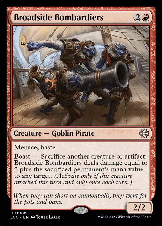 Broadside Bombardiers (The Lost Caverns of Ixalan Commander) - Magic: The Gathering in TCG Land
